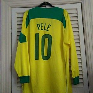 pele brazil jersey